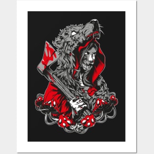 Little Red Riding Hood Posters and Art